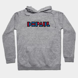 Unique DePaul font with team colors! Hoodie